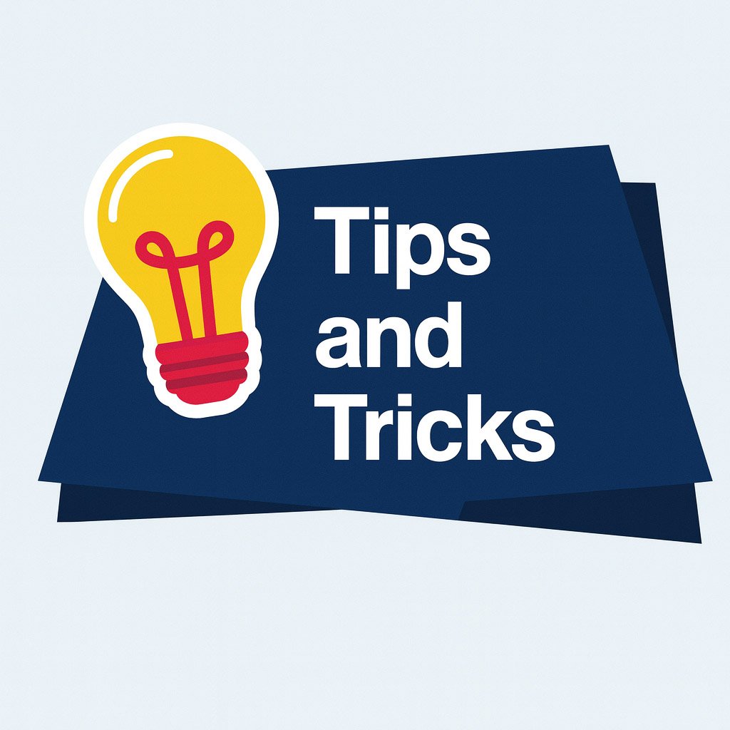 Abstract illustration of a glowing lightbulb symbolizing tips and tricks ideas