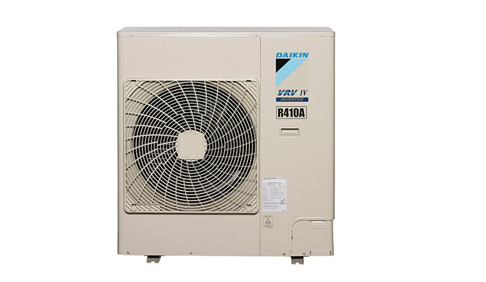 Daikin multi split system outdoor unit for efficient home and commercial air conditioning.