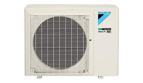 Daikin multi split system outdoor unit for efficient home and commercial air conditioning.