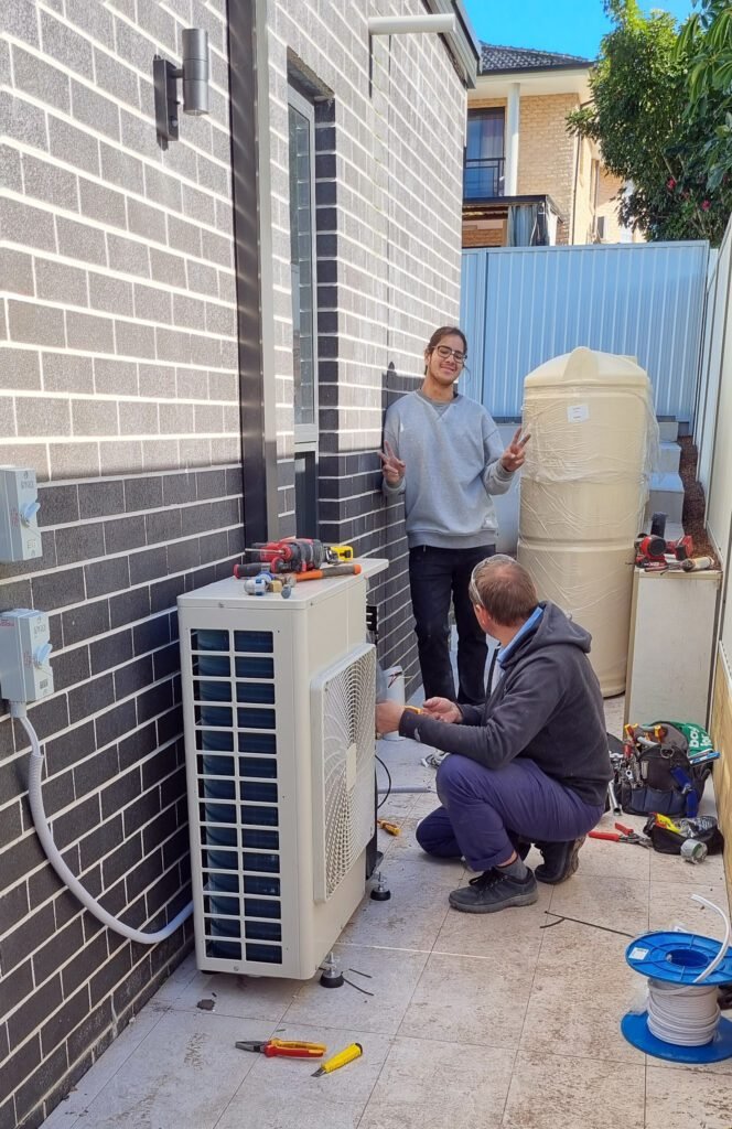 AC repair and maintenance service in Sydney – professional air conditioning technicians fixing split and ducted systems.