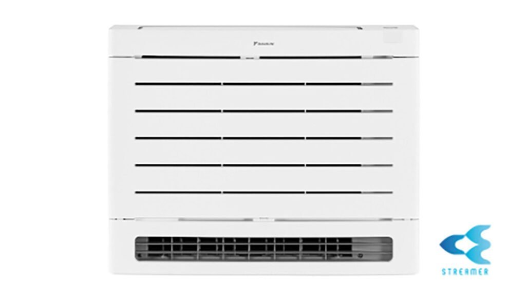 Daikin Split R32 floor standing air conditioner designed for powerful and efficient cooling and heating.